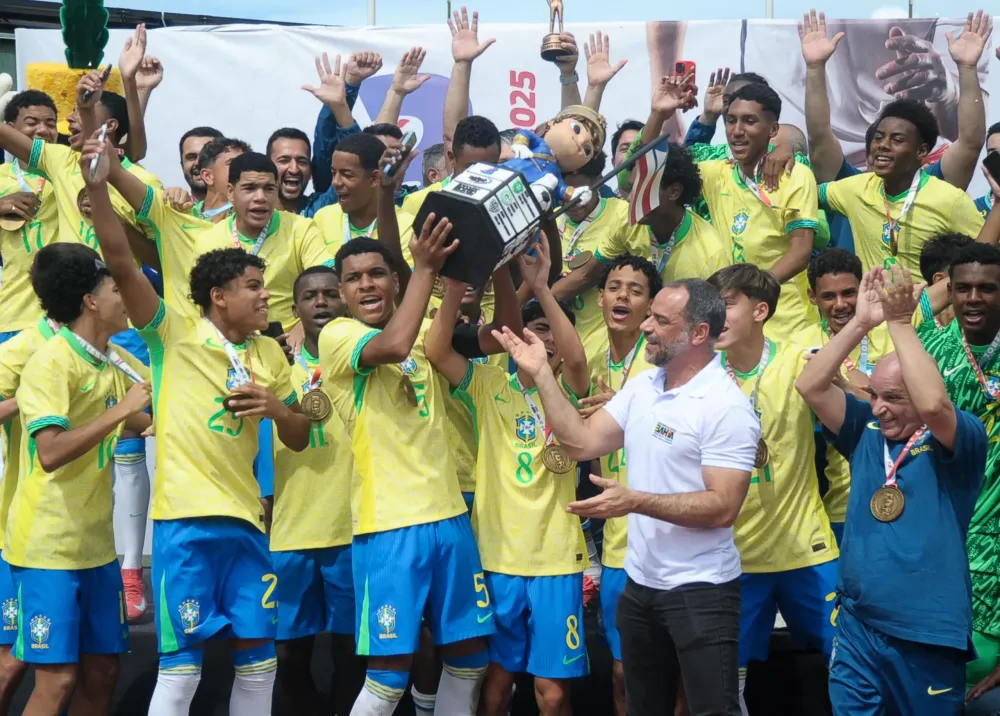 Seleção Brasileira Sub-15 faz preparação em Palmas antes de torneio sul-americano