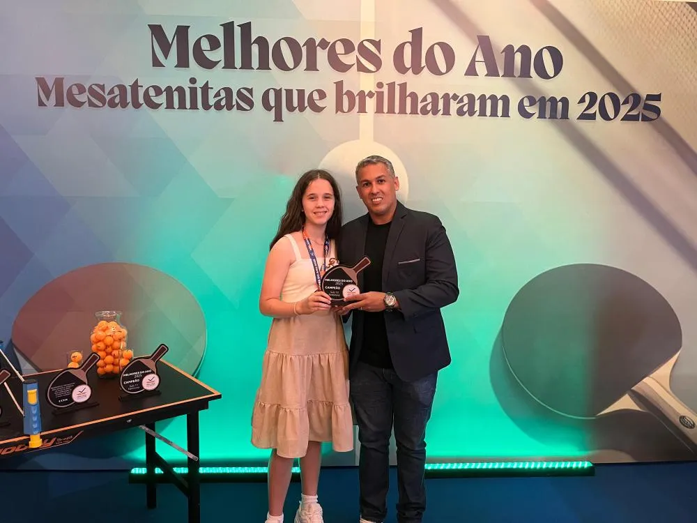 Atleta tocantinense é destaque no “Melhores do Ano” e se prepara para disputar o Campeonato Brasileiro de Tênis de Mesa
