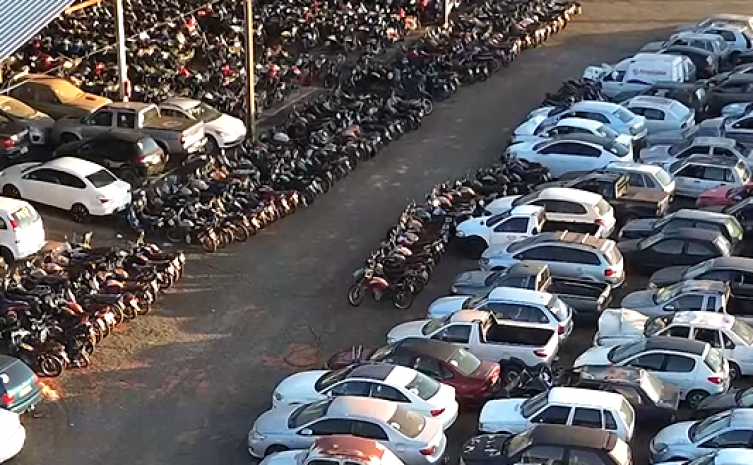 Detran-TO realiza leilão on-line com 337 veículos em Dianópolis; lances a partir de R$ 50