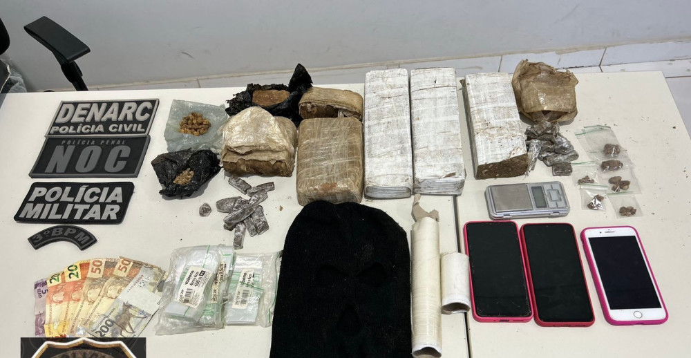 Operação Narke: Polícia Civil prende jovem de 21 anos por tráfico de drogas em Bom Jesus do Tocantins