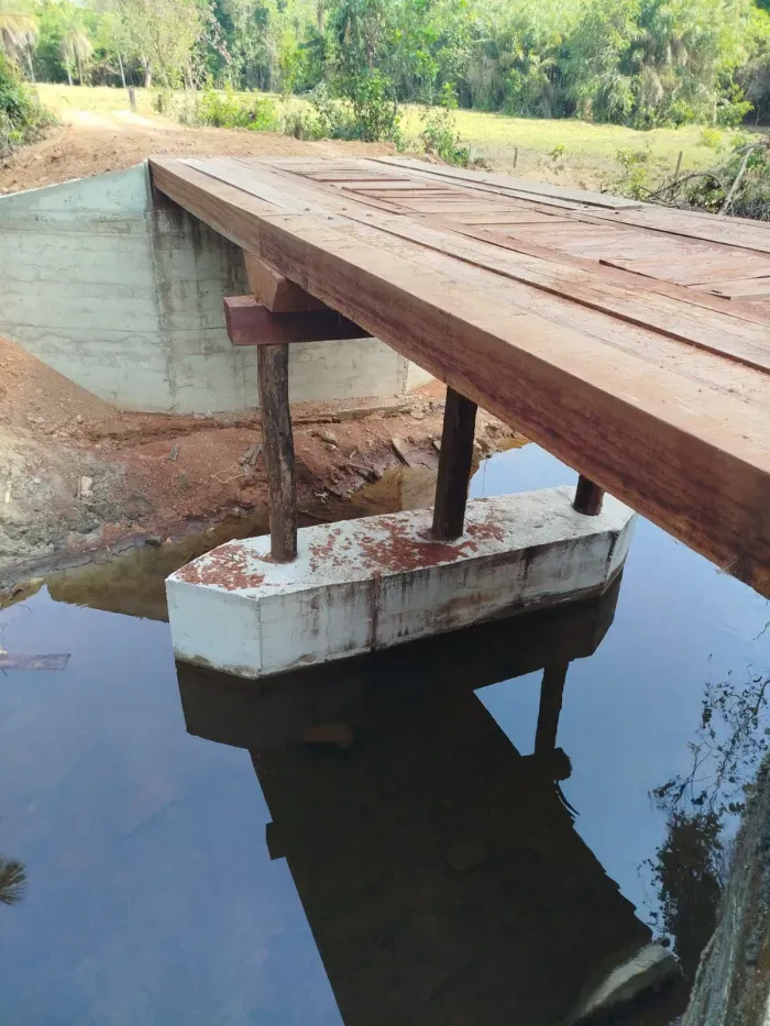 Prefeitura de Paraíso do Tocantins entrega nova ponte sobre o Córrego Cabeceira Verde