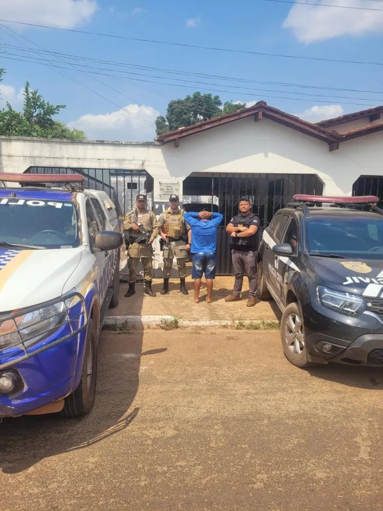 Polícia Civil prende homem por posse irregular de arma de fogo e ameaça em Campos Lindos