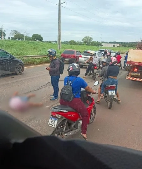 Homem não resiste após atropelamento na BR-010, em Palmas