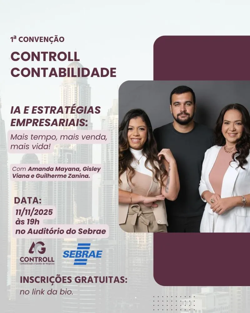 1ª Convenção sobre Inteligência Artificial e Reforma Tributária será realizada em Palmas-TO