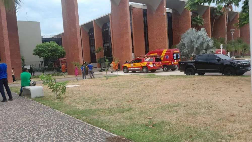 Princípio de incêndio é registrado no Tribunal de Justiça do Tocantins; ninguém ficou ferido