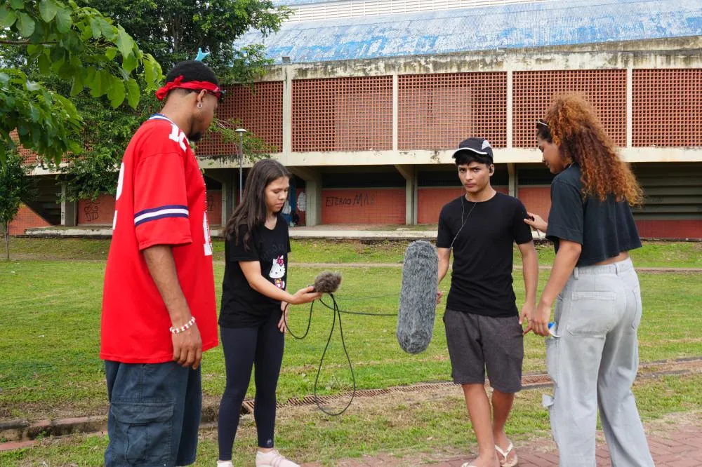 Cine Crias avança no Tocantins e leva formação audiovisual para território indígena Xerente