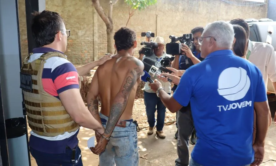 Suspeito de homicídio é preso em flagrante em Palmas após matar homem por ciúmes no Jardim Aureny III