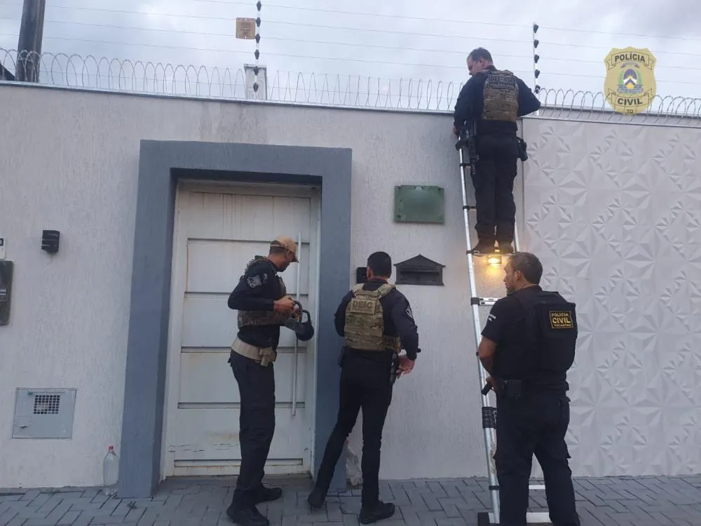 As investigações continuam para identificar possíveis outros envolvidos no esquema/Foto: Divulgação SSP-TO