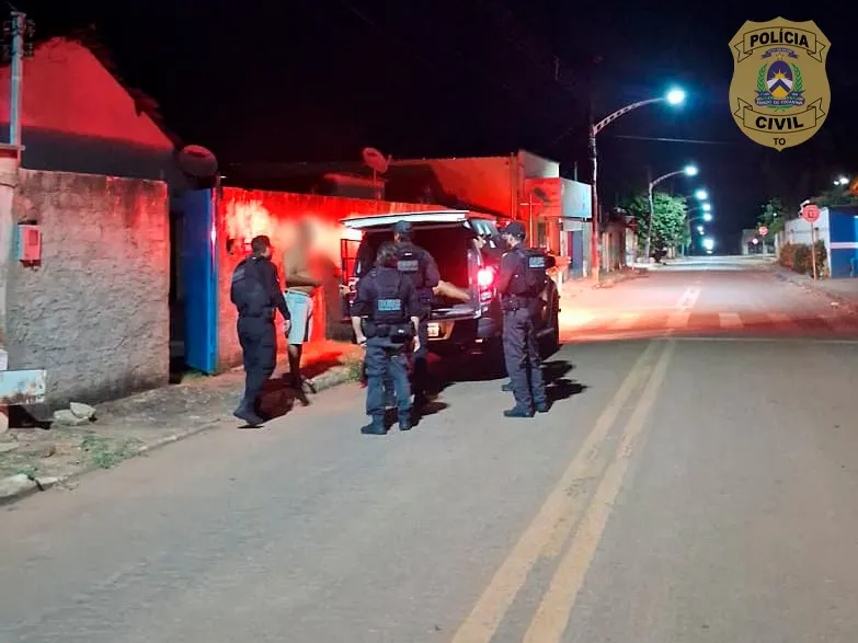  Investigado foi encaminhado à unidade prisional local e está à disposição do Poder Judiciário - Foto: Divulgação PCTO