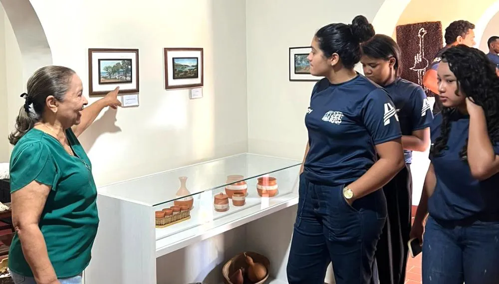 Alunos aprendem mais sobre a cultura e história da cidade. Fotos: divulgação/Seduc/Governo do Tocantins