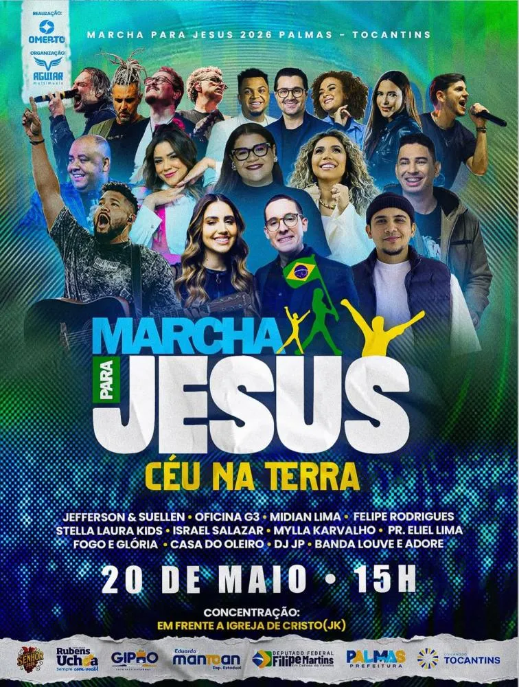 Foto Divulgação: Instagram Marcha Para Jesus 2026