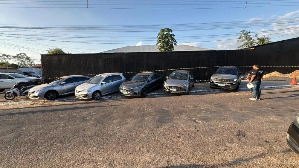 Veículos apreendidos são parte dos golpes aplicados. Fotos: PCTO