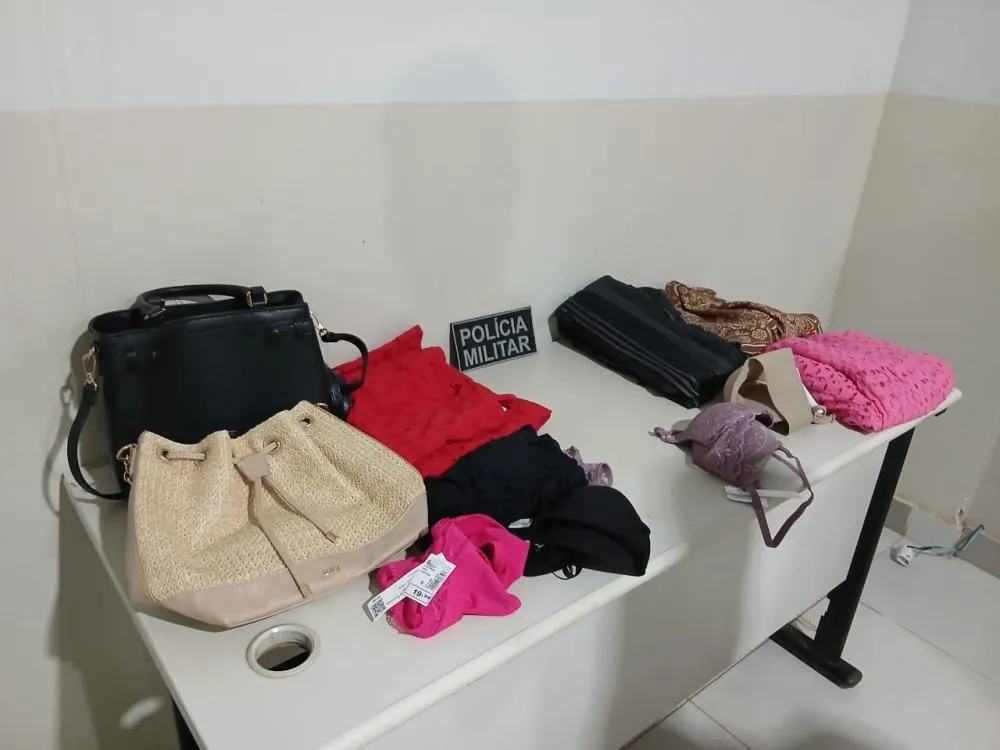PMTO prende mulher em flagrante por furto em loja de Palmas