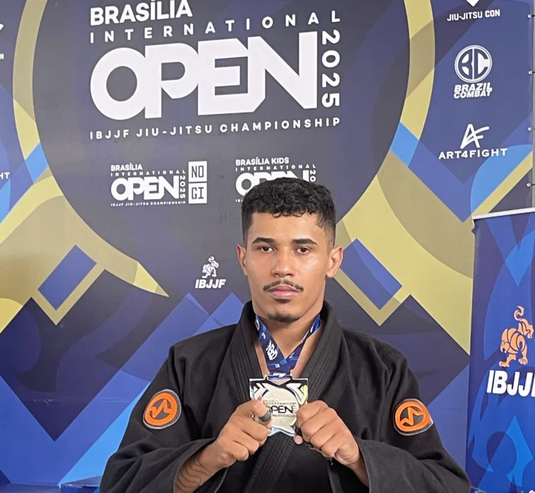 Tocantinense Natan Andrade conquista três pódios internacionais em menos de 15 dias e faz história no Jiu-Jitsu