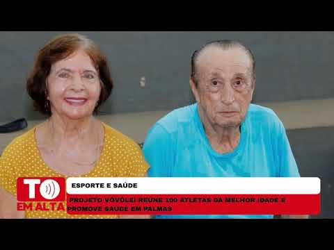 Minuto Em Alta - Projeto VóVôlei reúne cerca de 100 atletas da melhor idade em Palmas