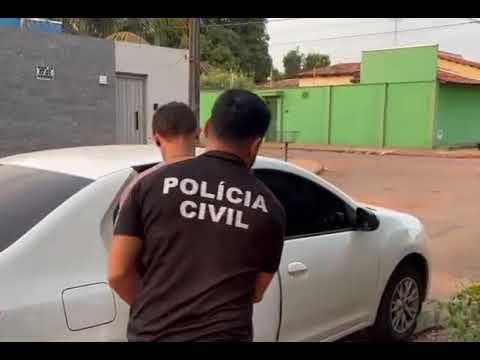 Polícia Civil prende homem suspeito de roubo a comércio em Araguaína