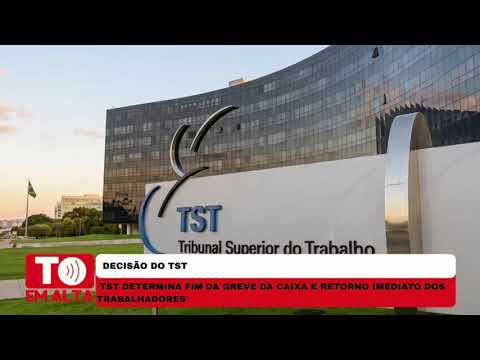 Minuto Em Alta - TST determina fim da greve dos funcionários da Caixa e com reajuste no plano de saúde