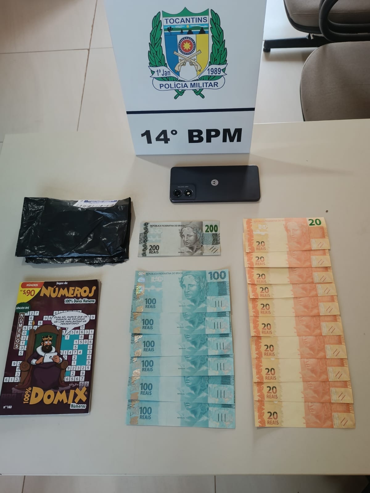 Entrega surpresa: pacote com dinheiro falso leva suspeito à prisão no Tocantins